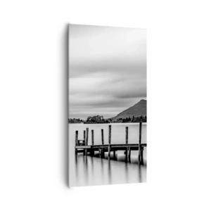 Canvastavla - Bild på duk - Mildhet och styrka - 65x120 cm
