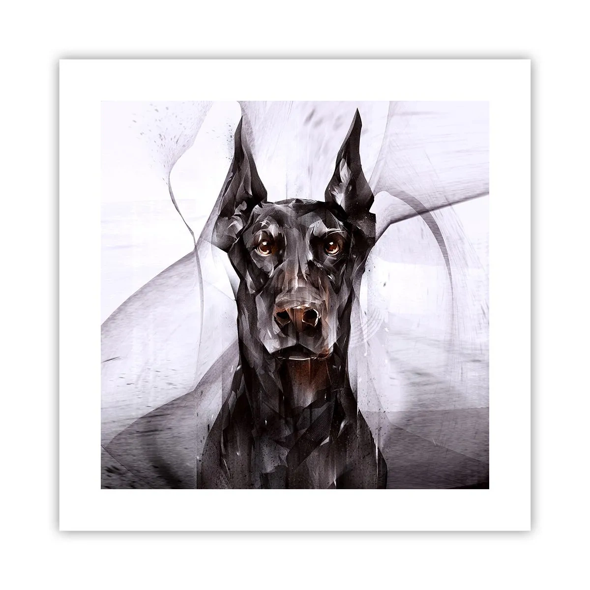 Affisch - Rasren - 40x40 cm