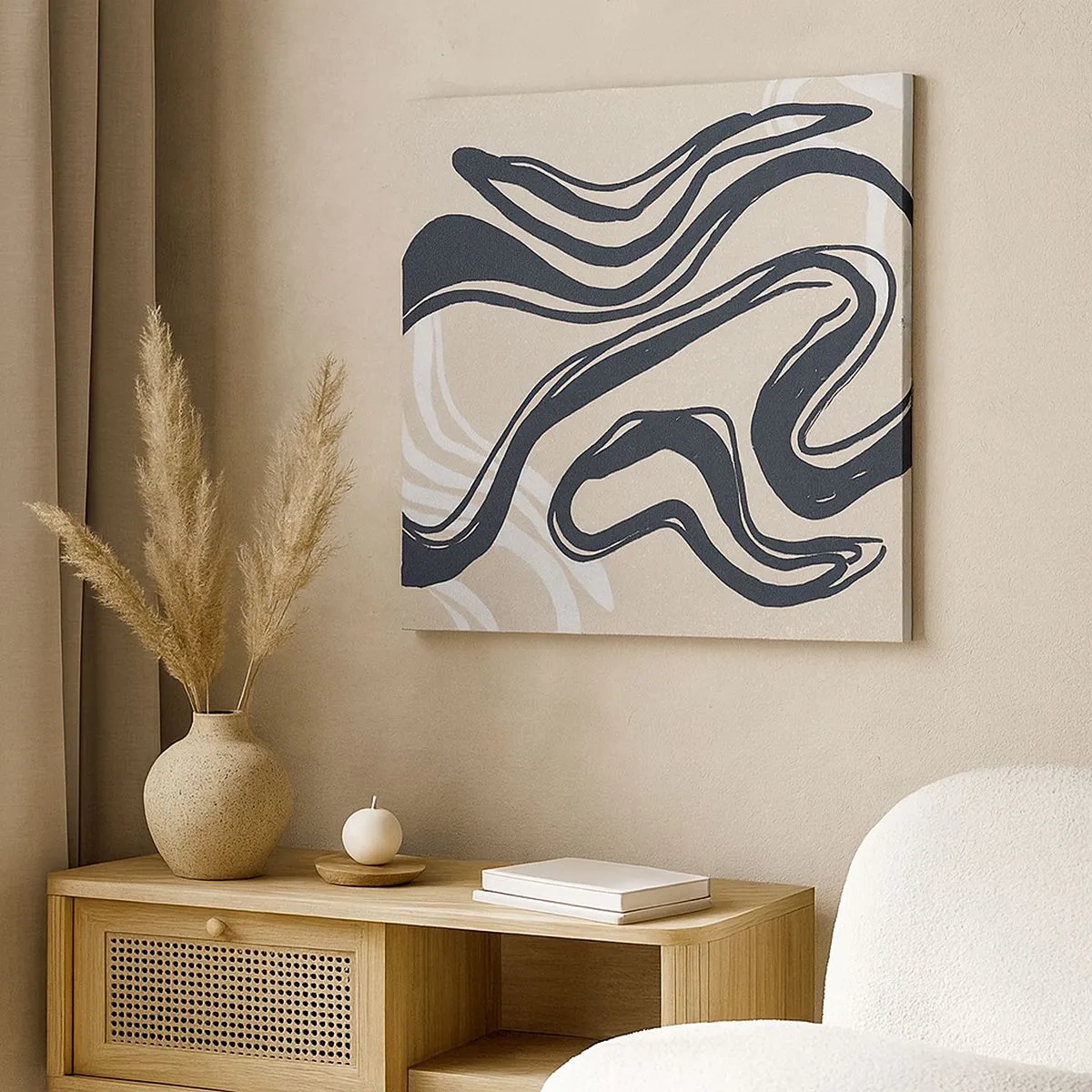 Canvastavla - Bild på duk - Mångfaldigt uttryck - 30x30 cm