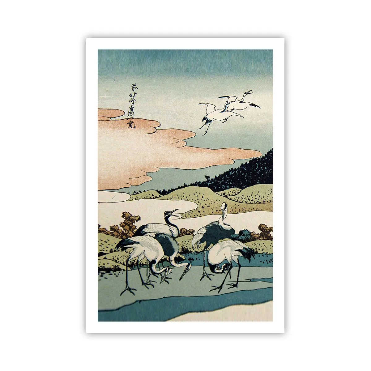 Affisch - I japansk anda - 61x91 cm