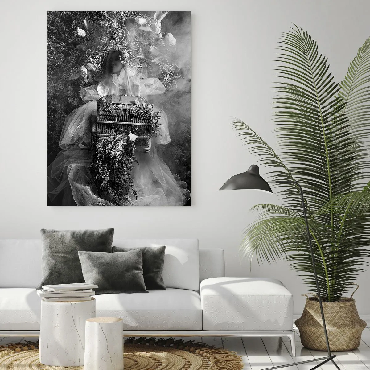 Glastavla - Bild på glas - Bara Moder - Natur - 50x70 cm