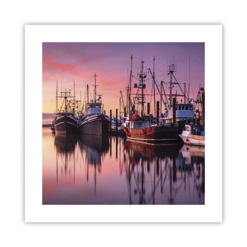 Affisch - Inför nästa dag - 40x40 cm