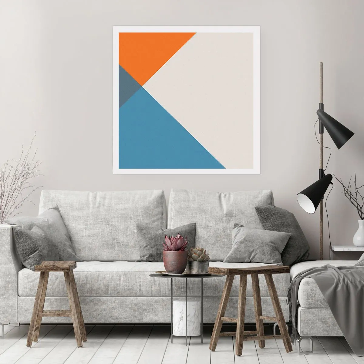 Affisch - Under vinkel… - 60x60 cm