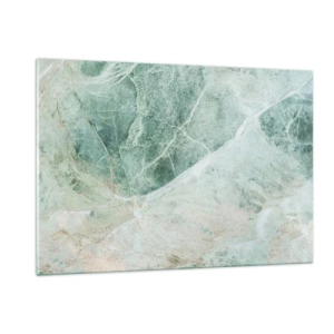 Glastavla - Bild på glas - Stenens ädla svalka - 120x80 cm