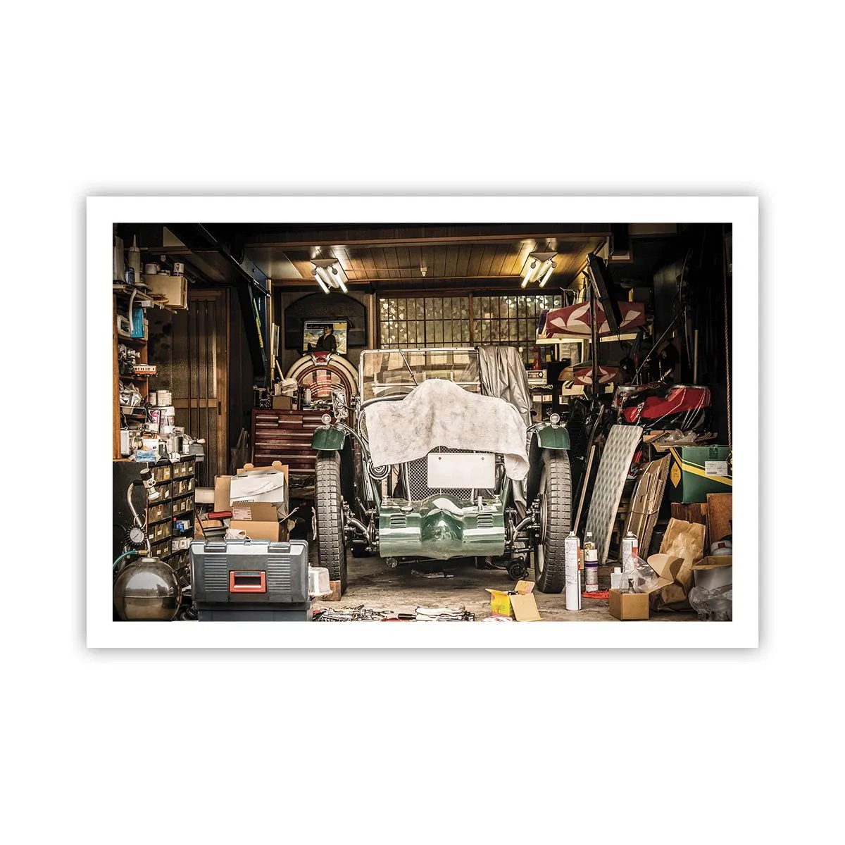 Affisch - Tillbaka till det förflutna - 91x61 cm