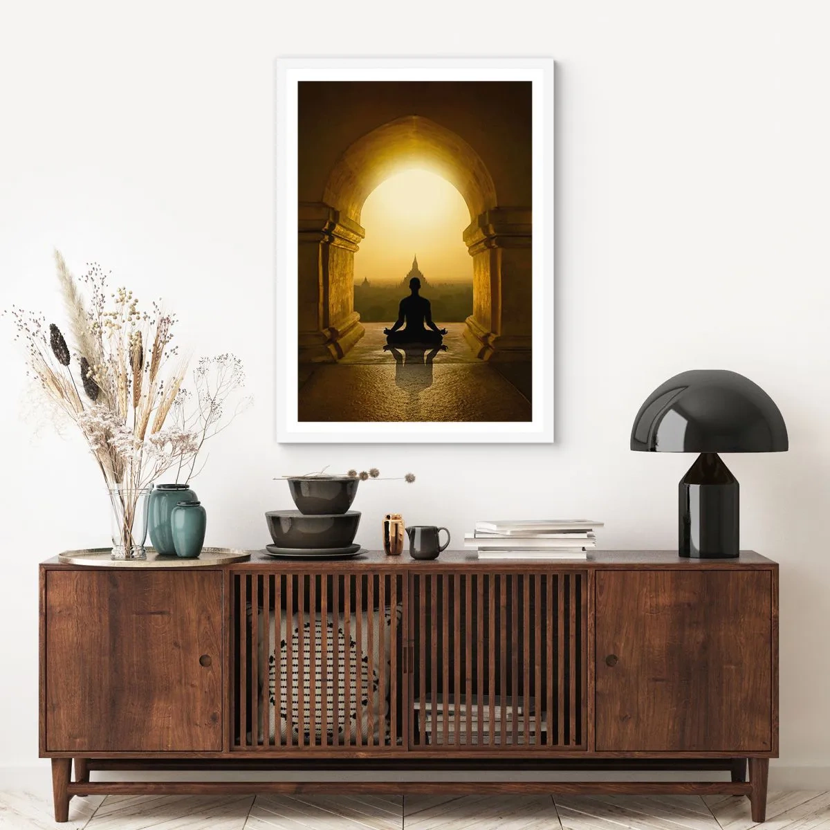 Affisch i vit ram - Full harmoni - 40x50 cm