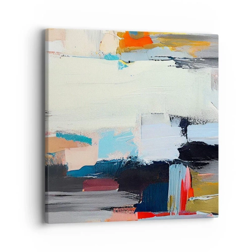 Canvastavla - Bild på duk - Finns det någon metod? - 40x40 cm