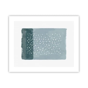 Affisch - Uppstådda ur det blåa - 50x40 cm