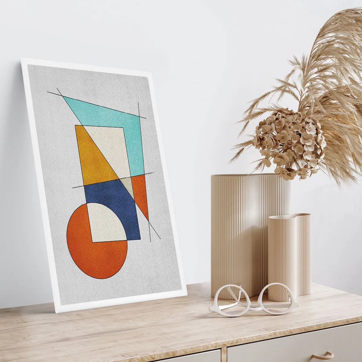 Affisch - Abstraktion: modernistiskt nöje - 40x50 cm