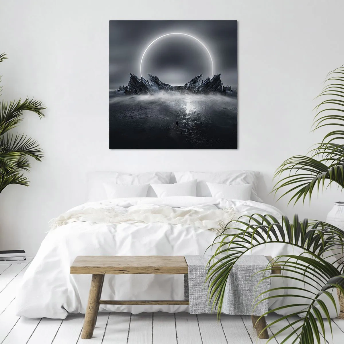 Canvastavla - Bild på duk - En berättelses final - 60x60 cm