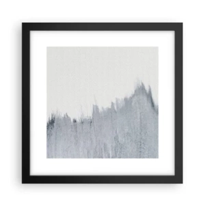 Affisch i svart ram - Mystisk skiva - 30x30 cm
