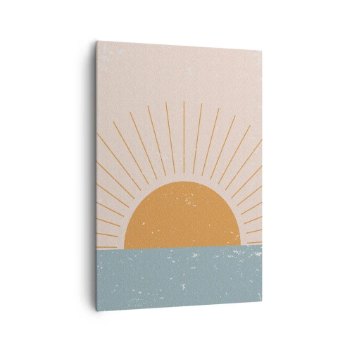 Canvastavla - Bild på duk - Vardagens under - 70x100 cm