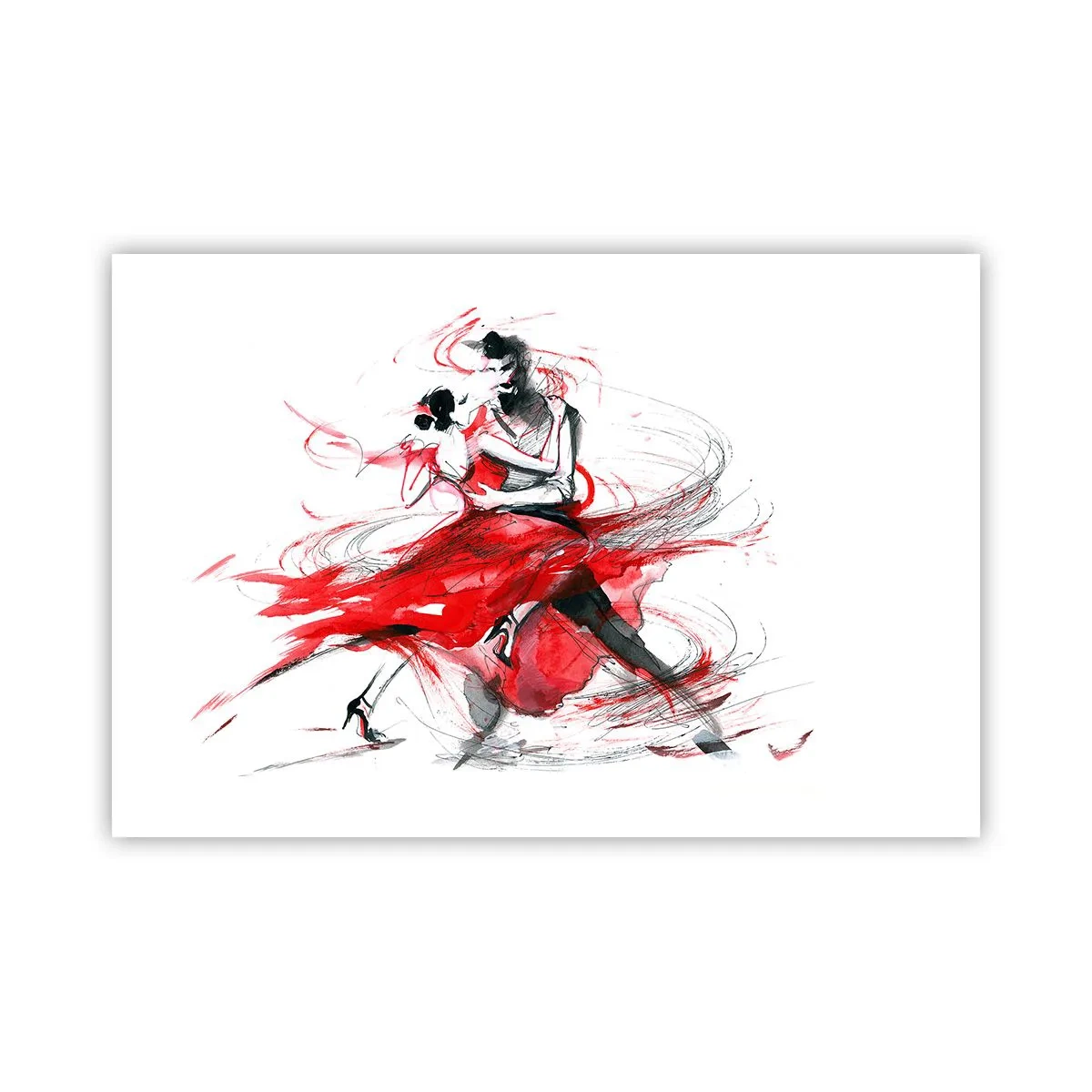 Affisch - Tango - passionens rytm - 91x61 cm
