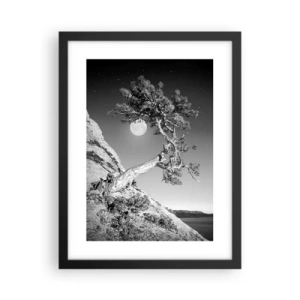 Affisch i svart ram - Segerrik kämpe - 30x40 cm