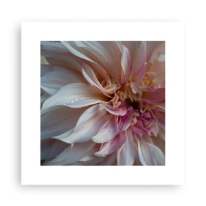 Affisch - Blommande friskhet - 30x30 cm