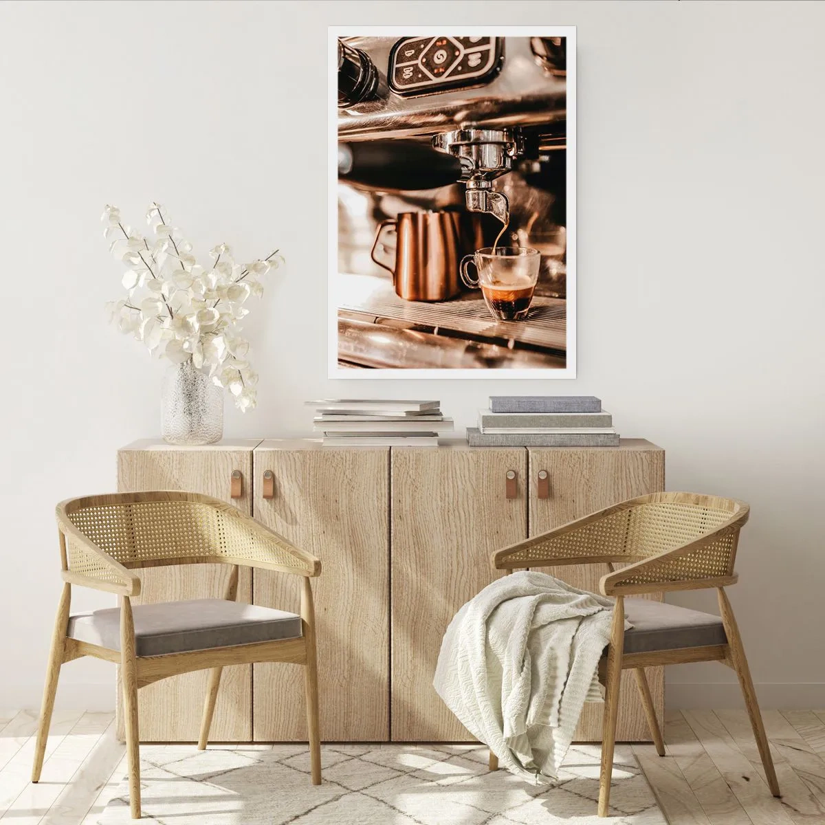 Affisch - Kaffets glans - 70x100 cm
