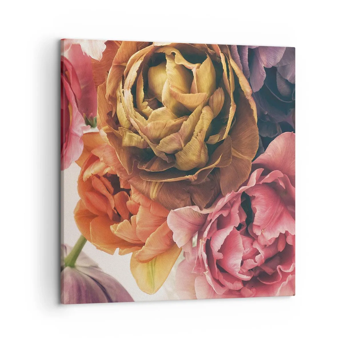 Canvastavla - Bild på duk - Livets högtid - 50x50 cm