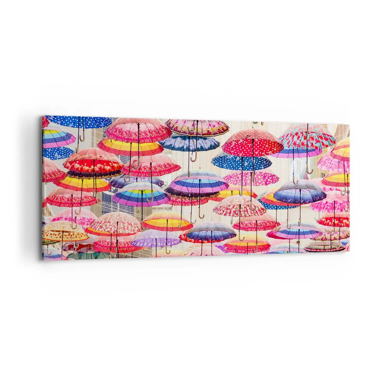 Canvastavla - Bild på duk - Stadsäng - 120x50 cm