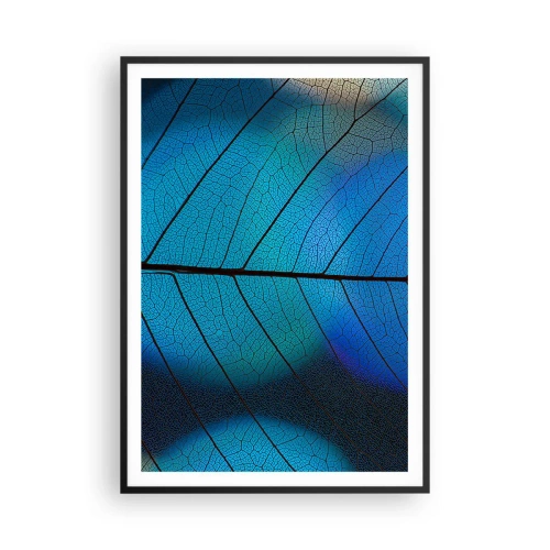 Affisch i svart ram - Invecklad konstruktion - 70x100 cm