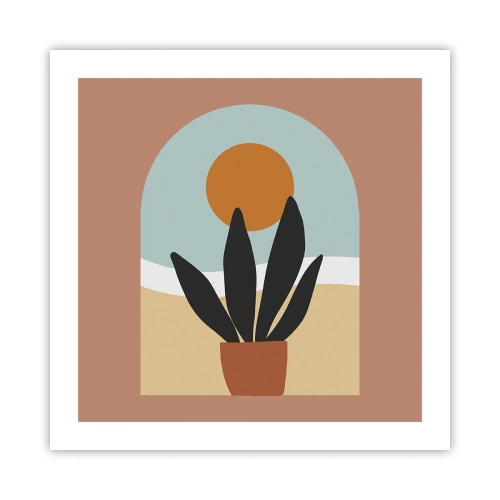 Affisch - Små glädje - 50x50 cm