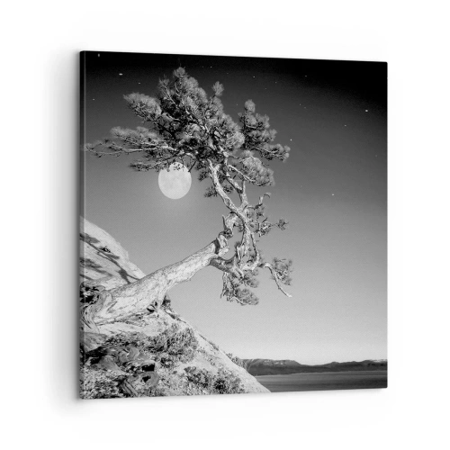 Canvastavla - Bild på duk - Segerrik kämpe - 60x60 cm