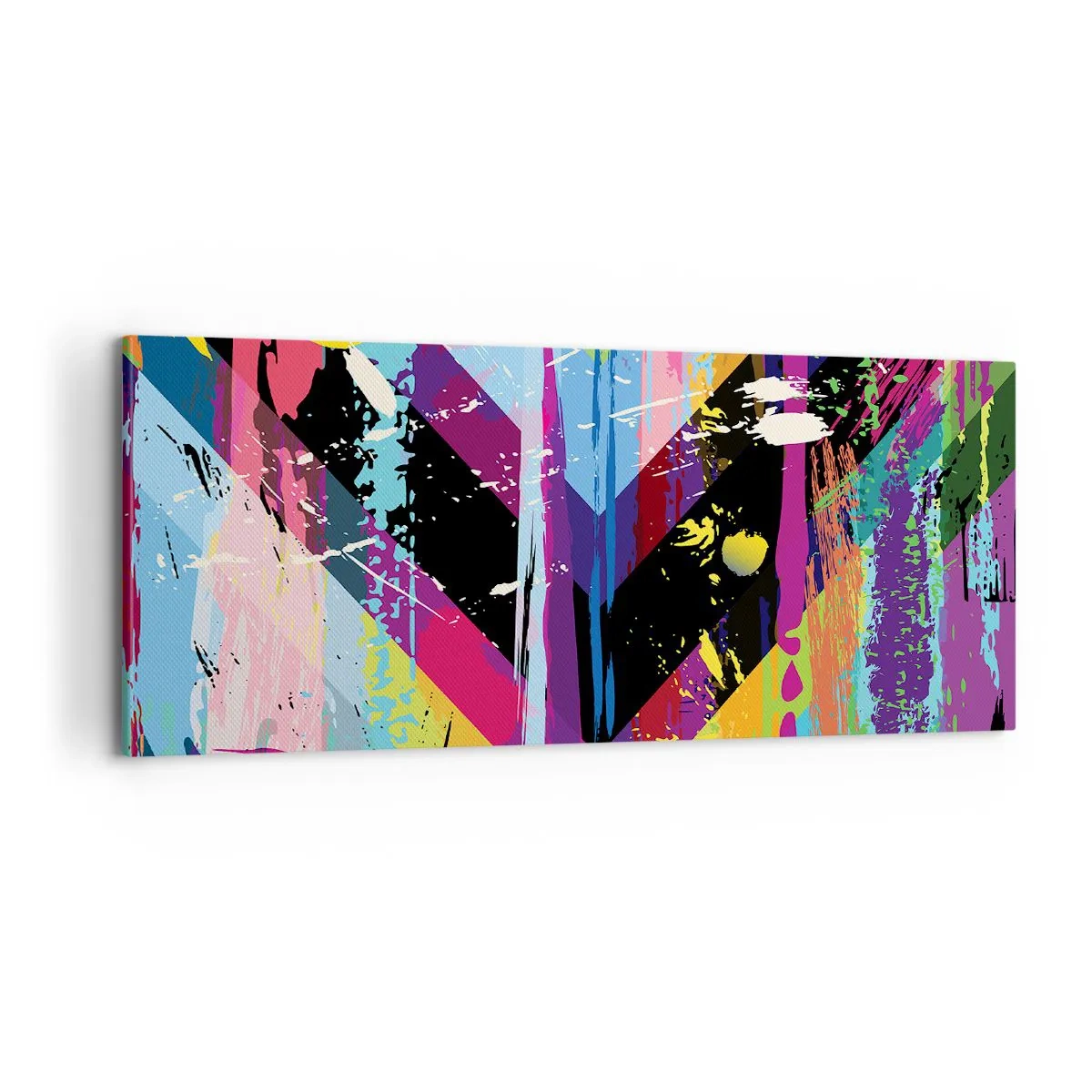 Canvastavla - Bild på duk - Uppifrån nedåt - 100x40 cm