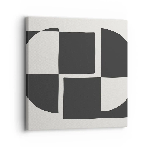 Canvastavla - Bild på duk - Antites – syntes - 30x30 cm