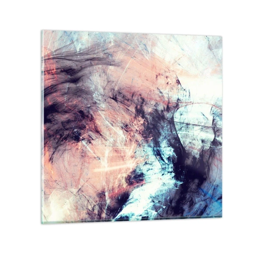 Glastavla - Bild på glas - Känn vinden - 30x30 cm