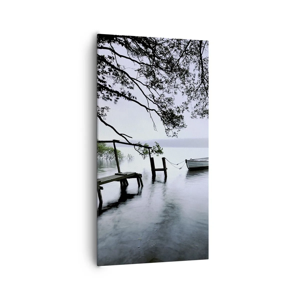 Canvastavla - Bild på duk - Så kopplar du av - 65x120 cm