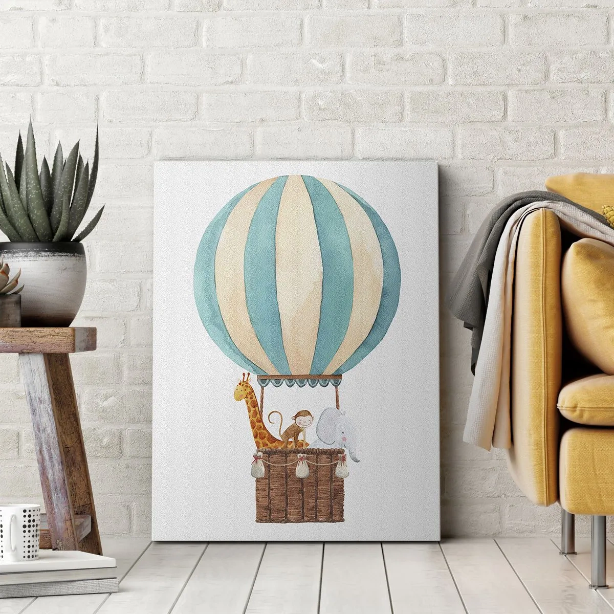 Canvastavla - Bild på duk - Fantastisk resa - 45x80 cm