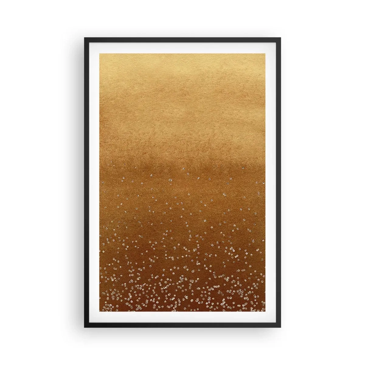 Affisch i svart ram - Ljusets födsel - 61x91 cm