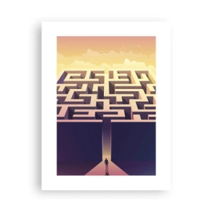 Affisch - Dags för beslut - 30x40 cm