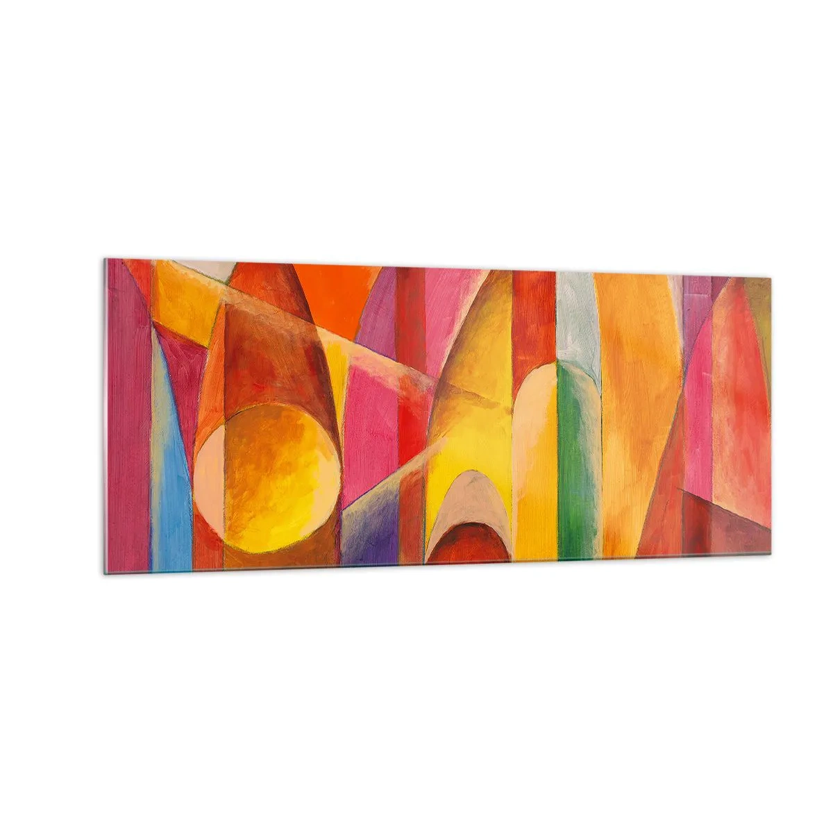 Glastavla - Bild på glas - Solens domkyrka - 100x40 cm