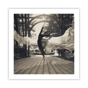 Affisch - Trädgårdsandens dans - 50x50 cm