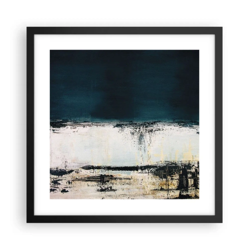 Affisch i svart ram - Horisontell komposition - 40x40 cm