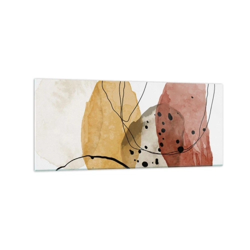 Glastavla - Bild på glas - Lätta och transparenta som luften - 120x50 cm