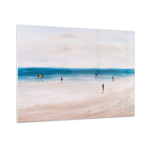 Glastavla - Bild på glas - Ett naturligt behov - 100x70 cm