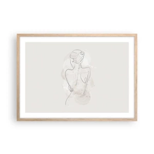 Affisch i ram av ljusek - Som ett känsligt instrument - 70x50 cm