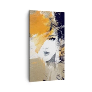 Canvastavla - Bild på duk - Och så blir det ljus - 55x100 cm