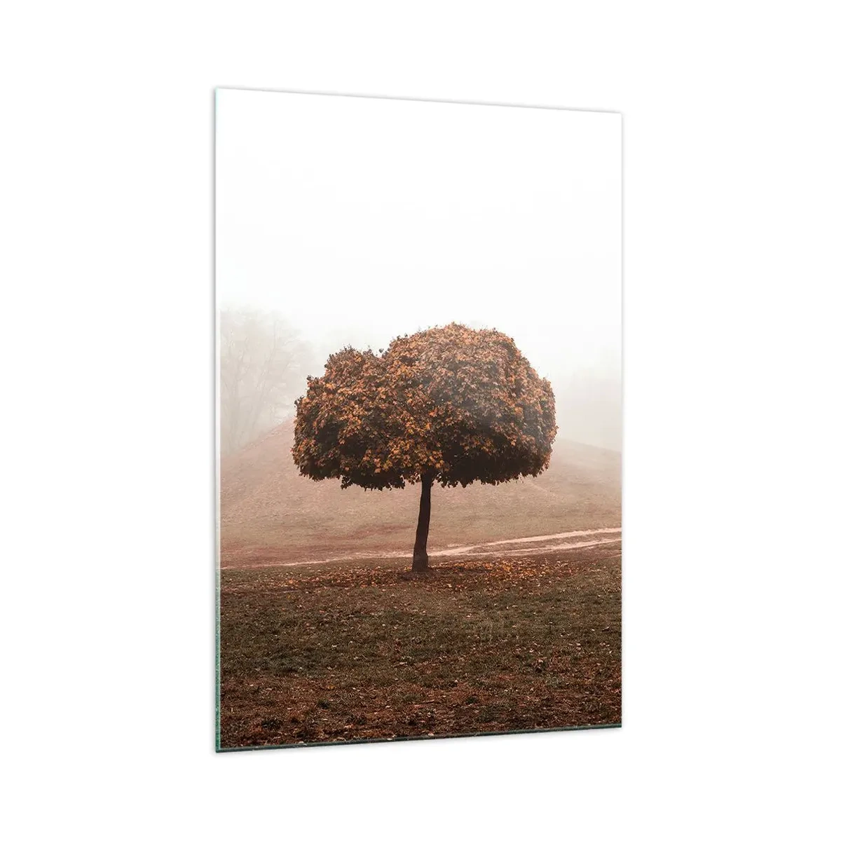 Glastavla - Bild på glas - Efter en hektisk sommar - 70x100 cm