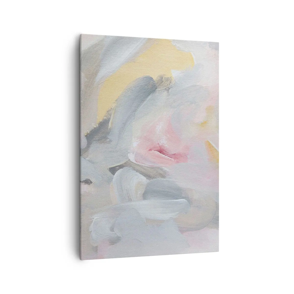 Canvastavla - Bild på duk - I en pastellfärgad värld - 70x100 cm