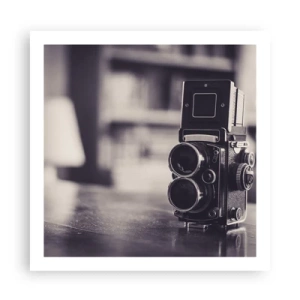 Affisch - Ett gammalt fotografis magi - 60x60 cm