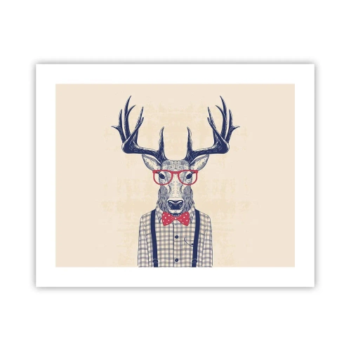 Affisch - Rolig extravagans - 50x40 cm