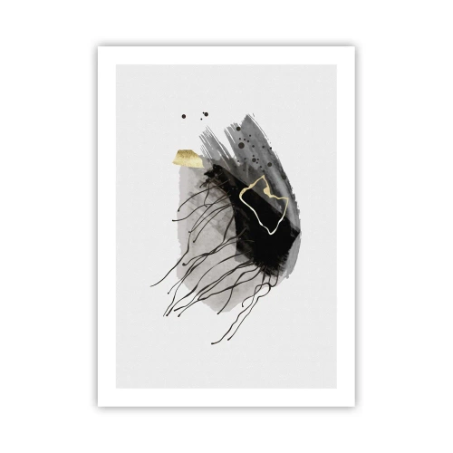 Affisch - I svart och guld - 50x70 cm