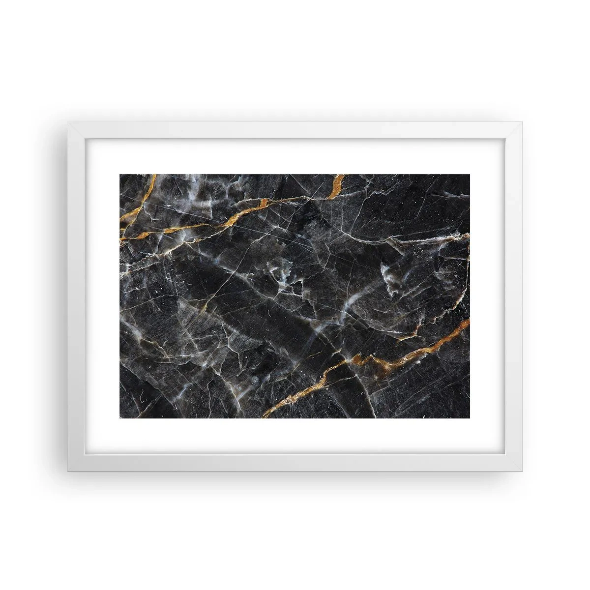 Affisch i vit ram - Stenens interna liv - 40x30 cm