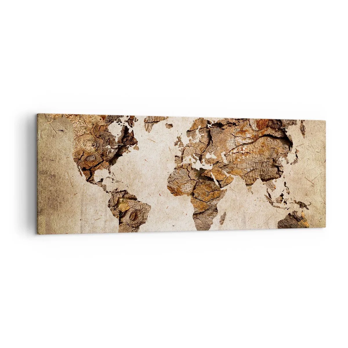 Canvastavla - Bild på duk - Världsupptäckt - 140x50 cm