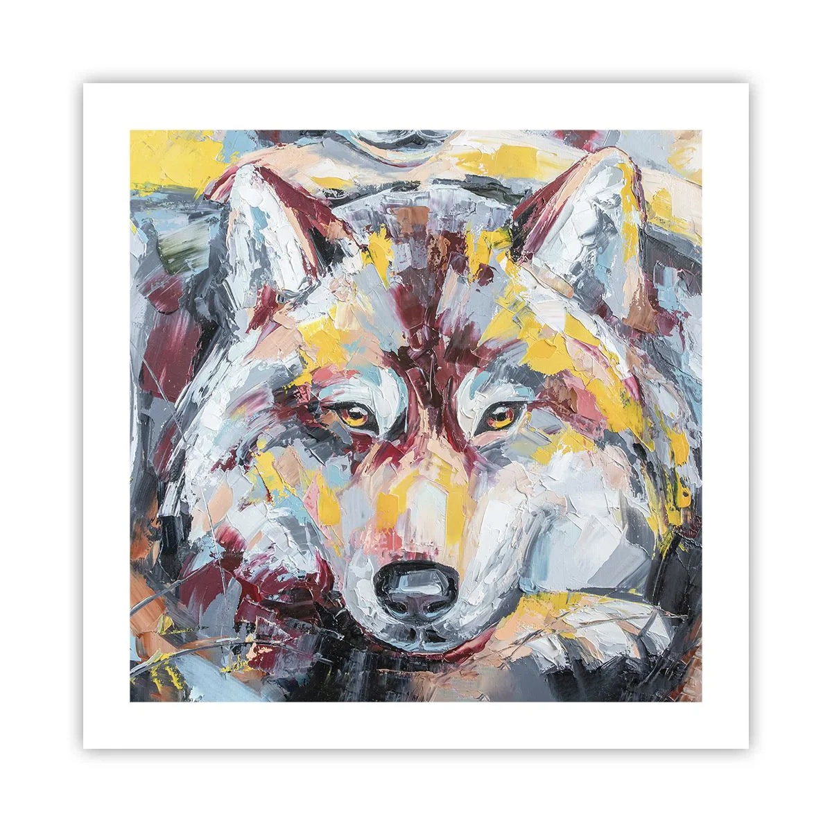 Affisch - Lugnt bland de närmsta - 50x50 cm