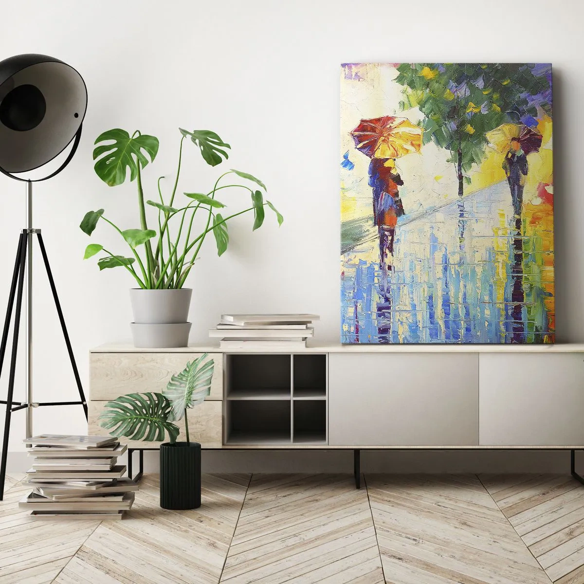 Canvastavla - Bild på duk - Allt klart - 50x70 cm
