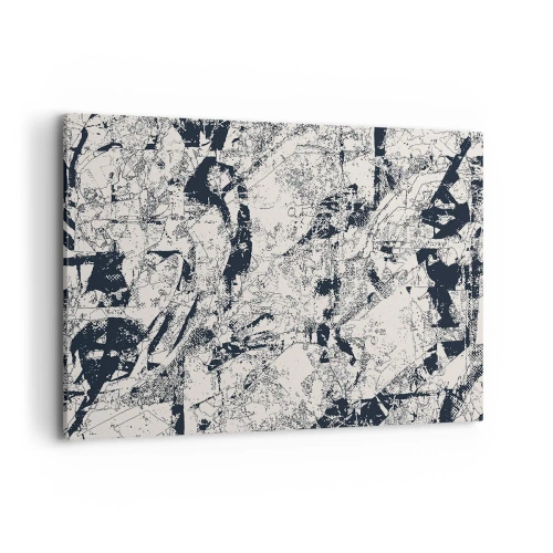 Canvastavla - Bild på duk - Motsatsernas interpenetration - 100x70 cm