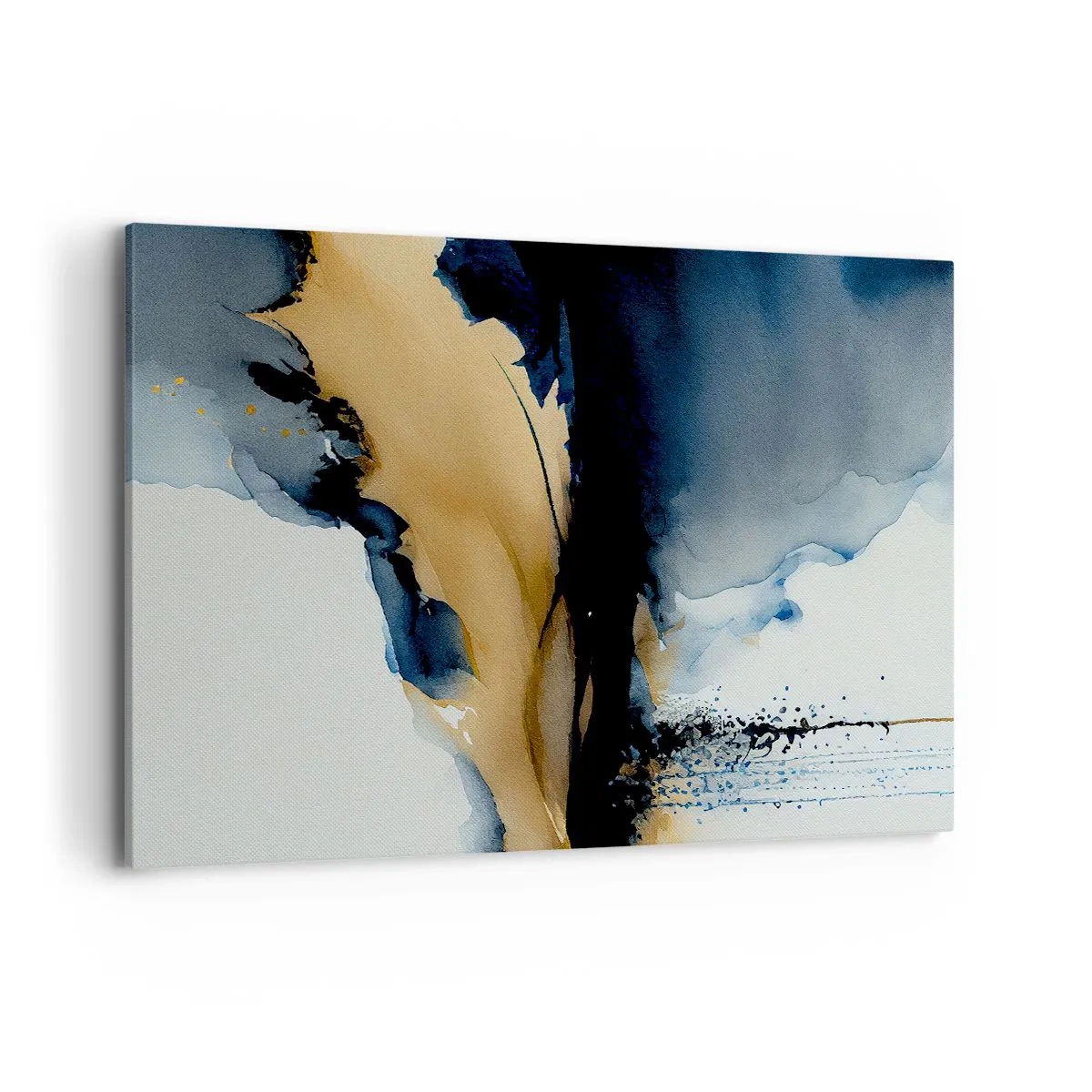 Canvastavla - Bild på duk - Bakom ridån - 120x80 cm